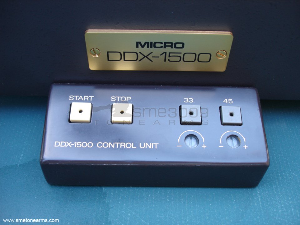 Micro Seiki DDX-1500 + Numerous Tonearms : SME Tonearms, SME 3009
