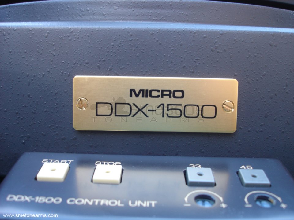 Micro Seiki DDX-1500 + Numerous Tonearms : SME Tonearms, SME 3009